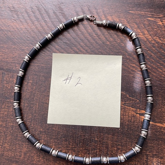 Bead necklace 2pk 18” - Picture 2 of 3